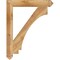 Ekena Millwork Imperial Arts & Crafts Rough Sawn Bracket, Western Red Cedar, 4"W x 30"D x 38"H BKT04X30X38IMP03RWR - alternate 3